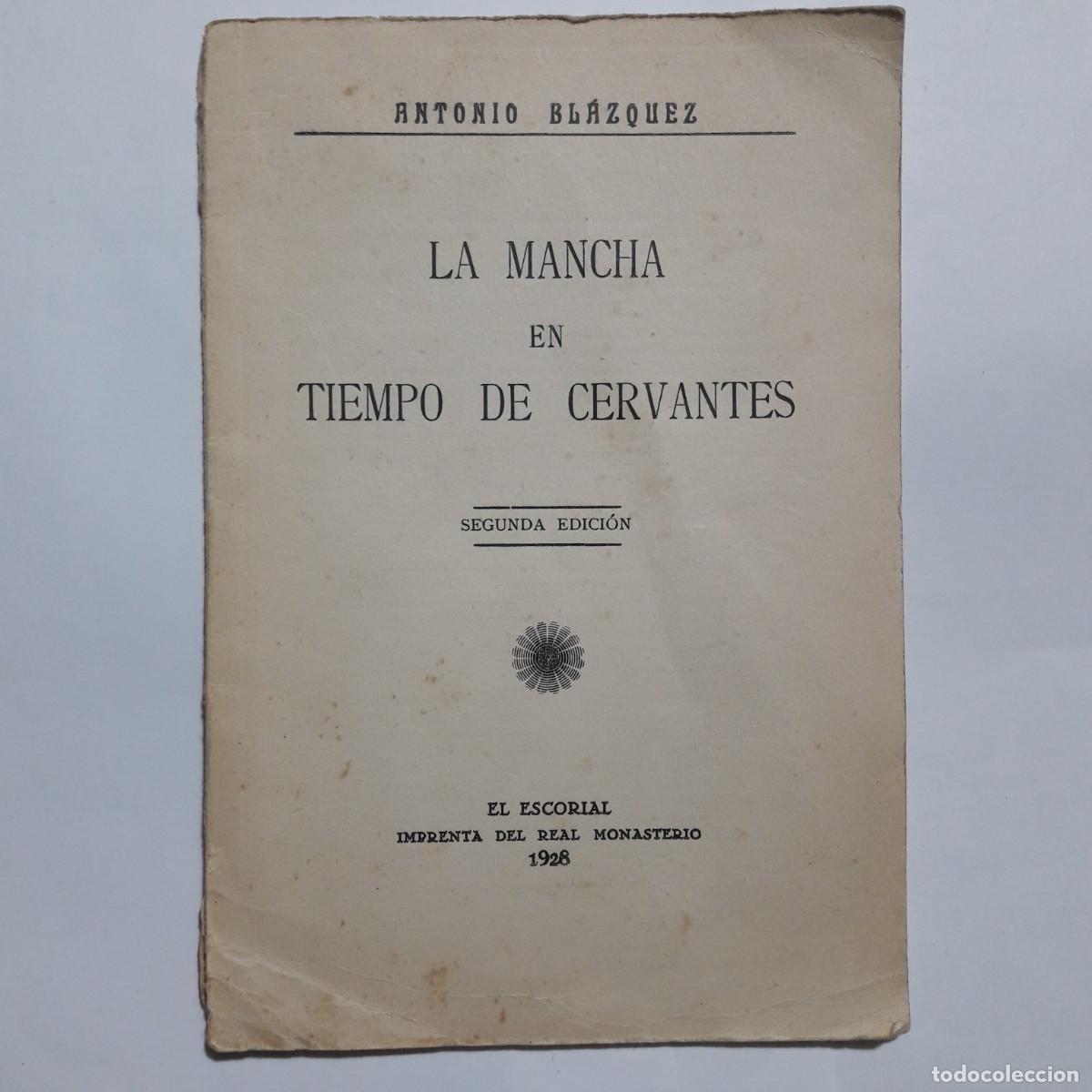 Antiquarische B&uuml;cher: Libro la mancha en tiempo de Cervantes 1928