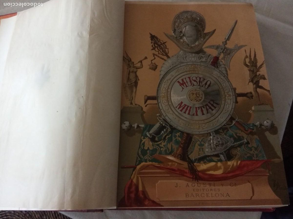 Libros antiguos: MUSEO MILITAR de Francisco BARADO.2 tomos. - Foto 3