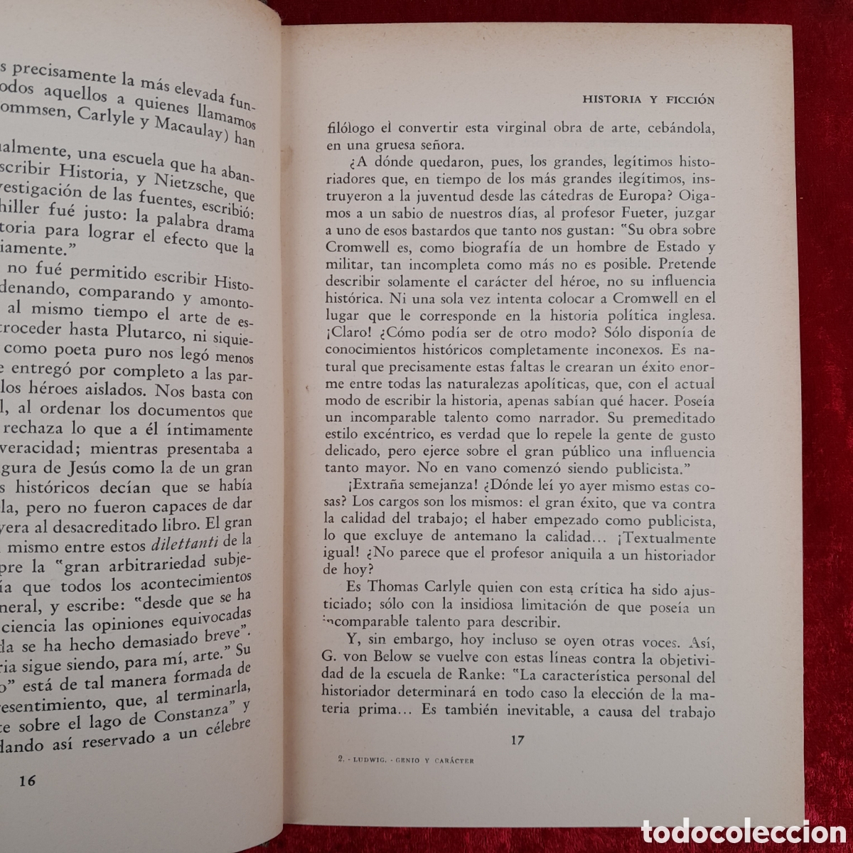 Libros antiguos: L-7604. GENIO Y CAR&Aacute;CTER. EMIL LUDWIG - Foto 4