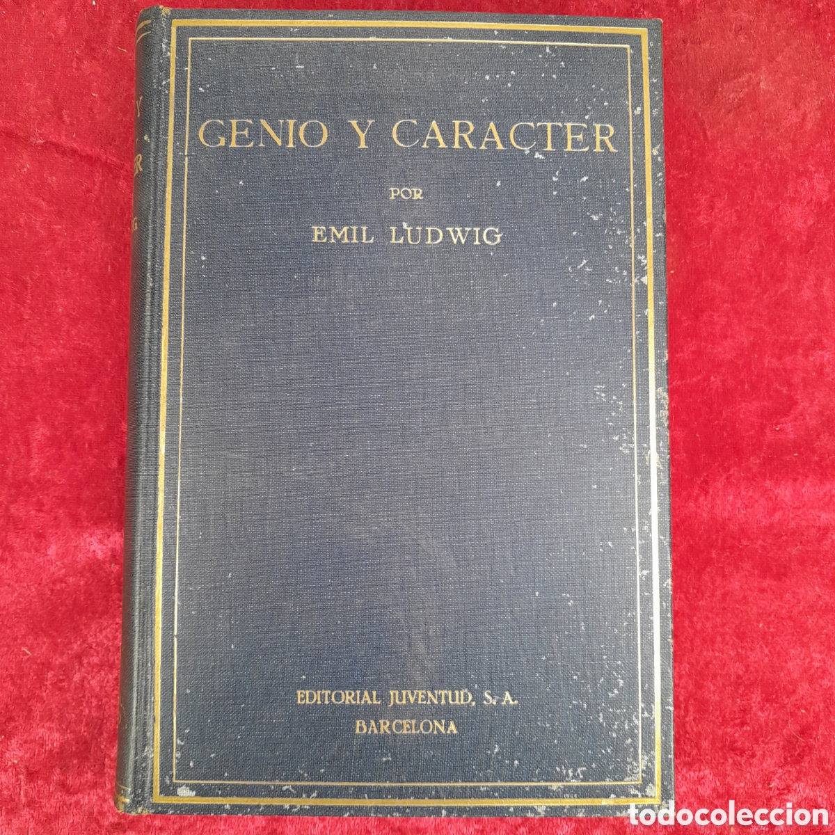 Libros antiguos: L-7604. GENIO Y CAR&Aacute;CTER. EMIL LUDWIG - Foto 1