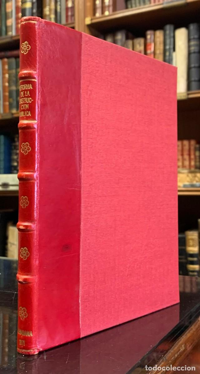 Livros antigos: Colecci&oacute;n de las Disposiciones que para la Reforma de Instrucci&oacute;n Publica ha dictado el Gobierno Sup