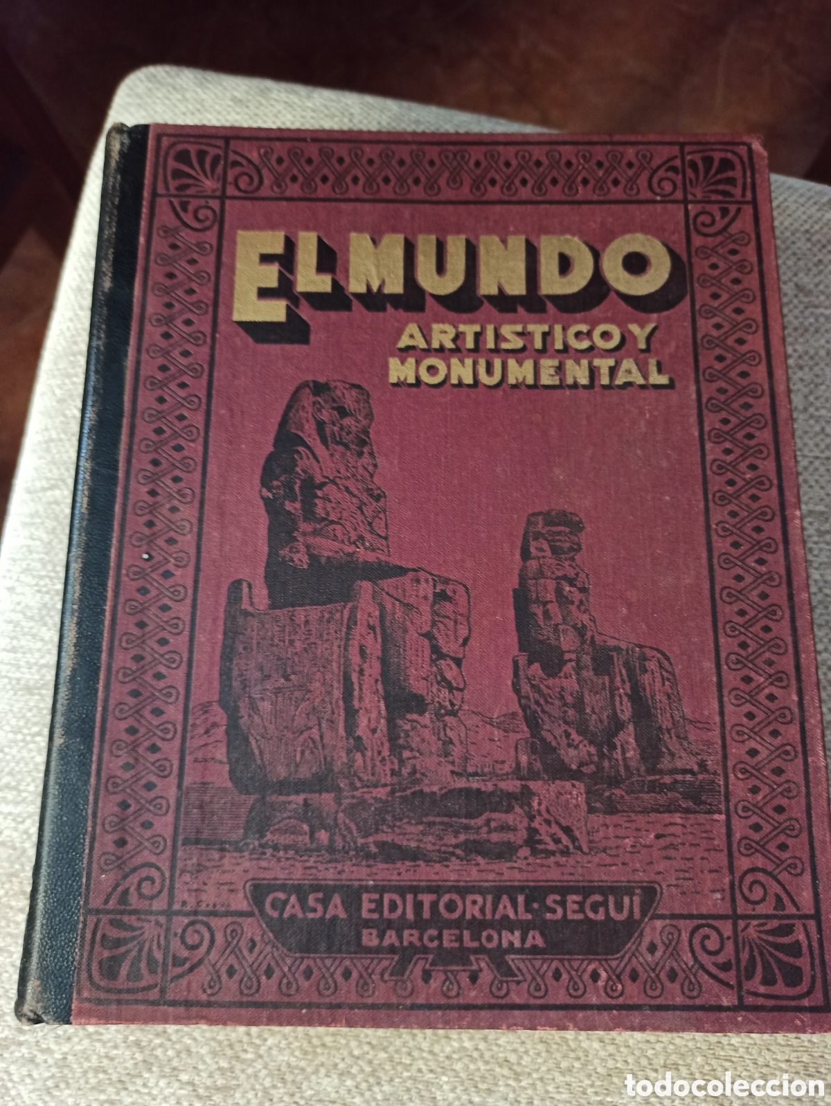 Libros antiguos: El mundo art&iacute;stico y monumental - Foto 1