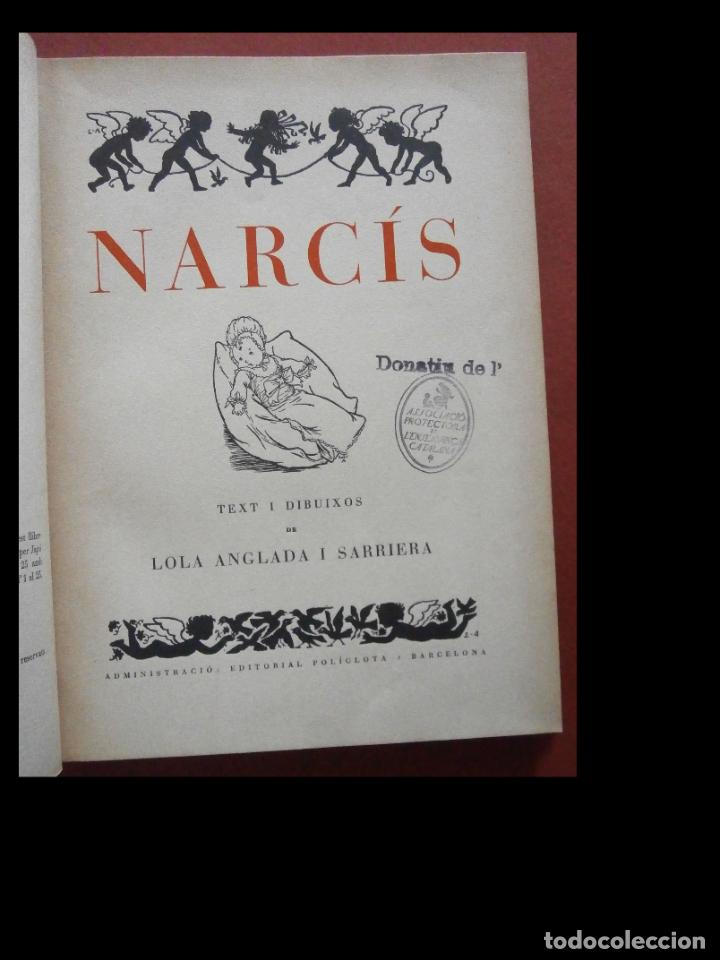 Libros antiguos: Narc&iacute;s. Lola Anglada i Sarriera - Foto 6