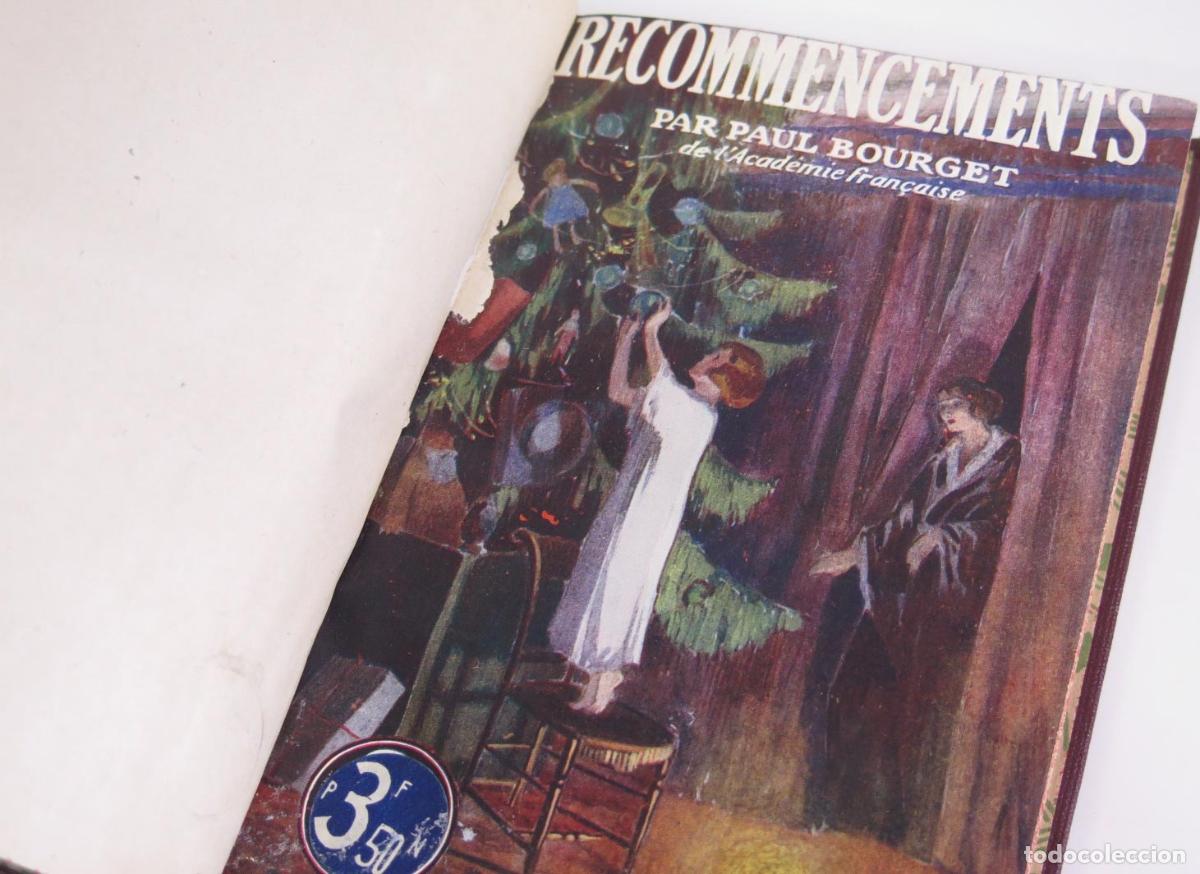 Libros antiguos: Recommencements. BOURGET. PLON - Foto 2