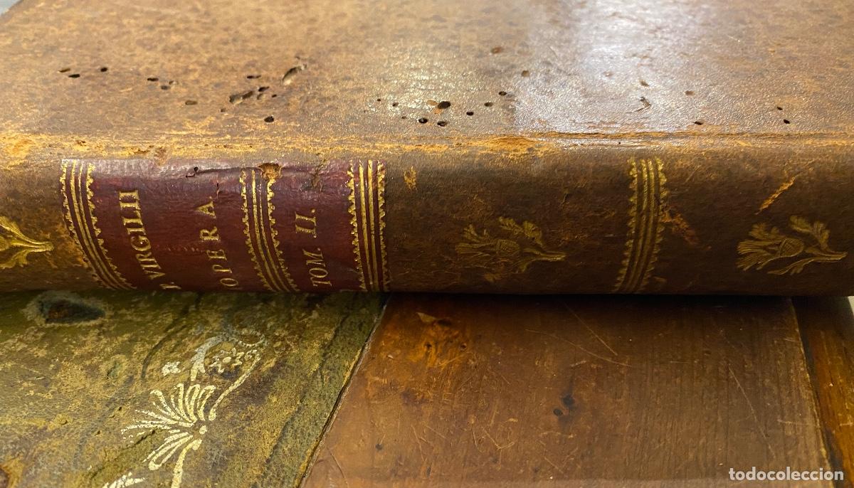 Libros antiguos: 1758 VIRGILIO OPERA - Foto 2
