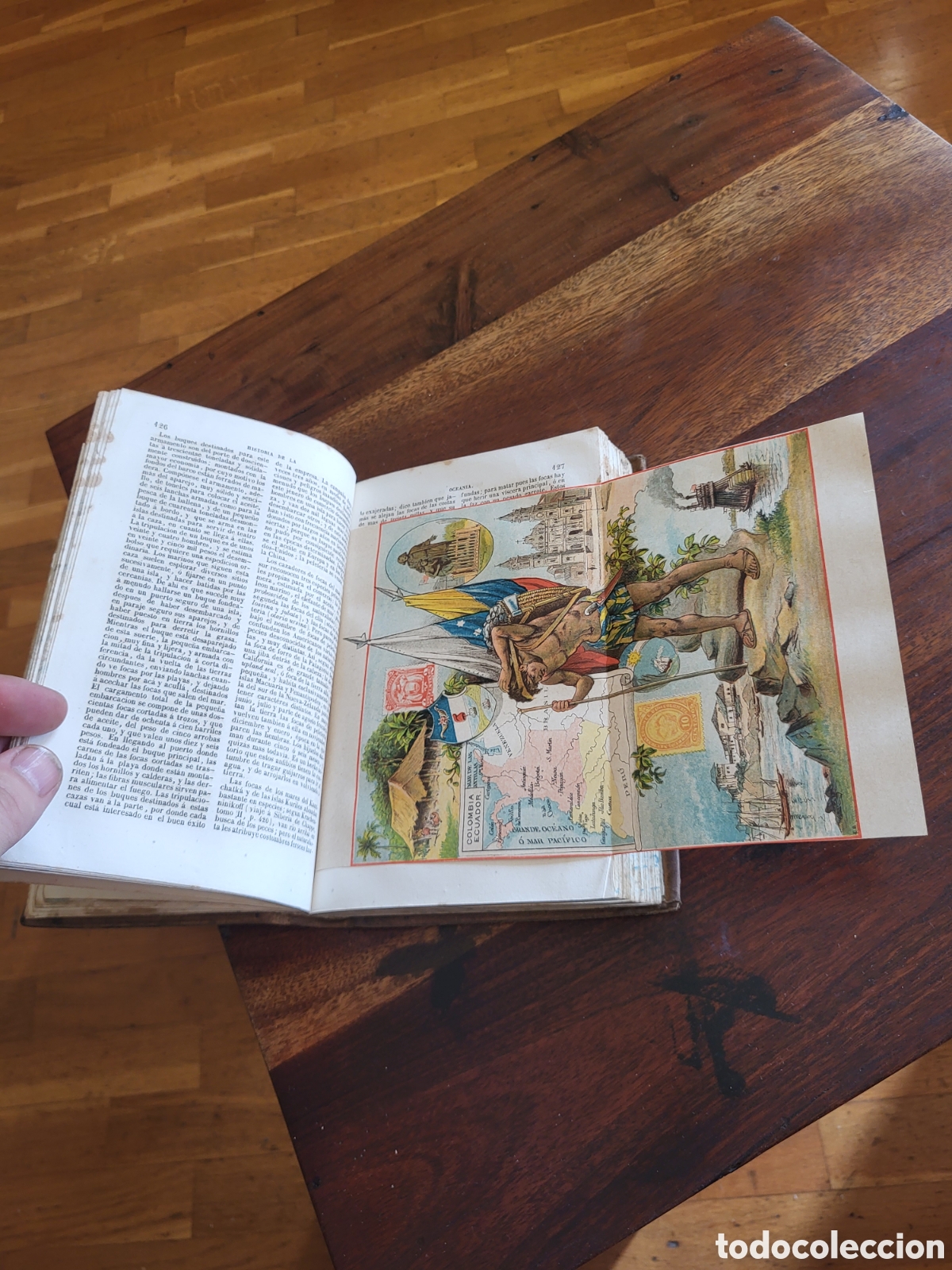 Libros antiguos: Historia de la Ocean&iacute;a - Foto 6