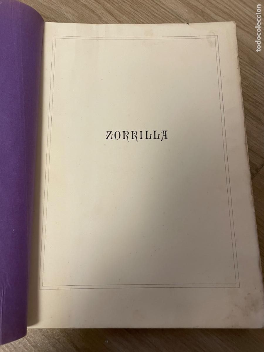 Libros antiguos: TOMO I DE LAS OBRAS COMPLETAS DE ZORRILLA. 1884 - Foto 4