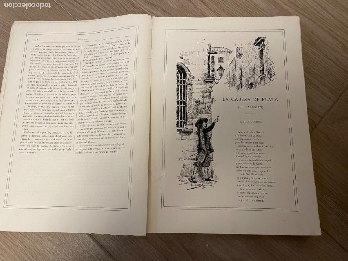Libros antiguos: TOMO I DE LAS OBRAS COMPLETAS DE ZORRILLA. 1884 - Foto 13