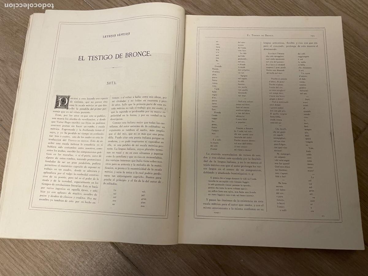 Libros antiguos: TOMO I DE LAS OBRAS COMPLETAS DE ZORRILLA. 1884 - Foto 17