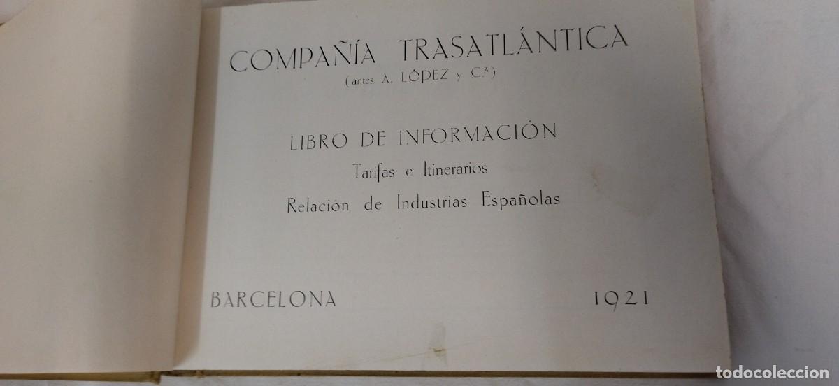 Libros antiguos: Libro de informaci&oacute;n Industrias espa&ntilde;olas 1921 - Foto 4