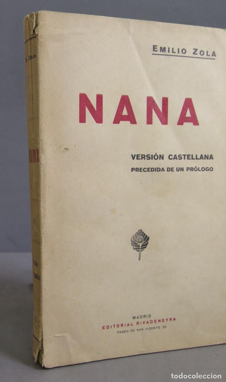 Libros antiguos: NANA. ZOLA - Foto 2