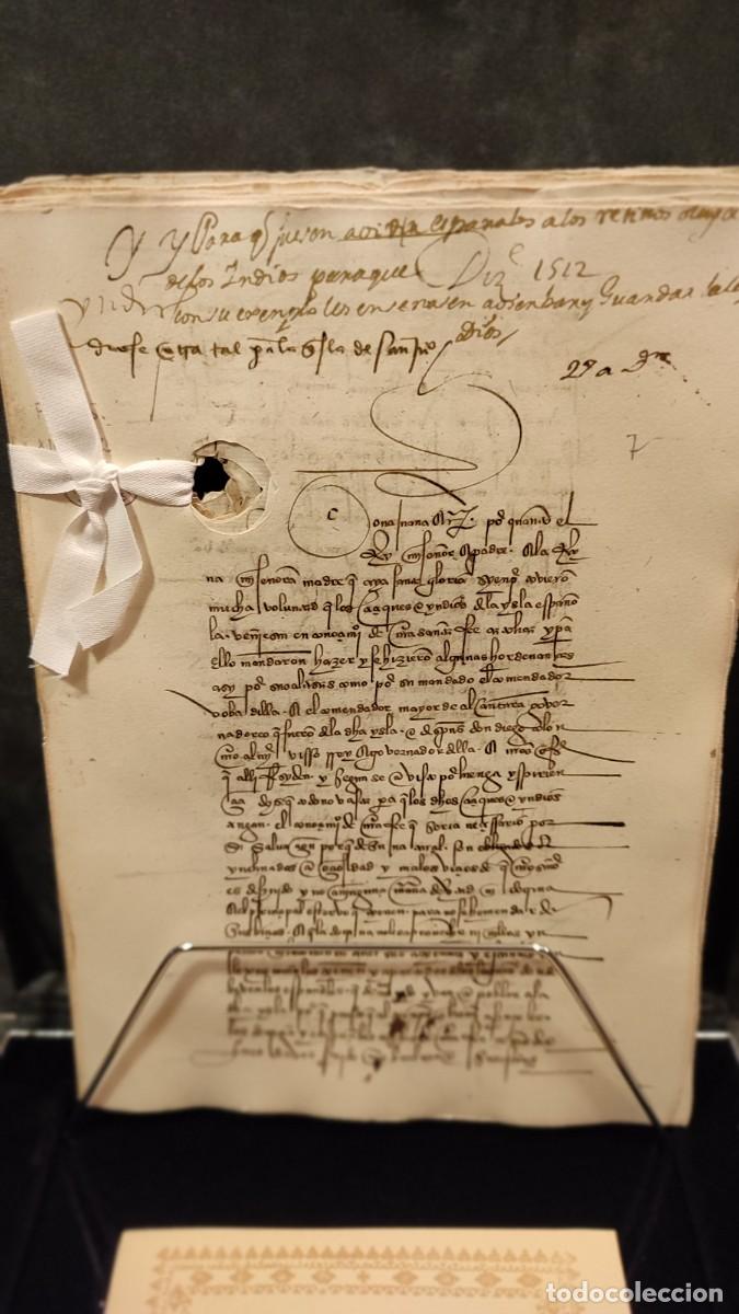 Libros antiguos: Facs&iacute;mil Leyes de Burgos - Foto 2