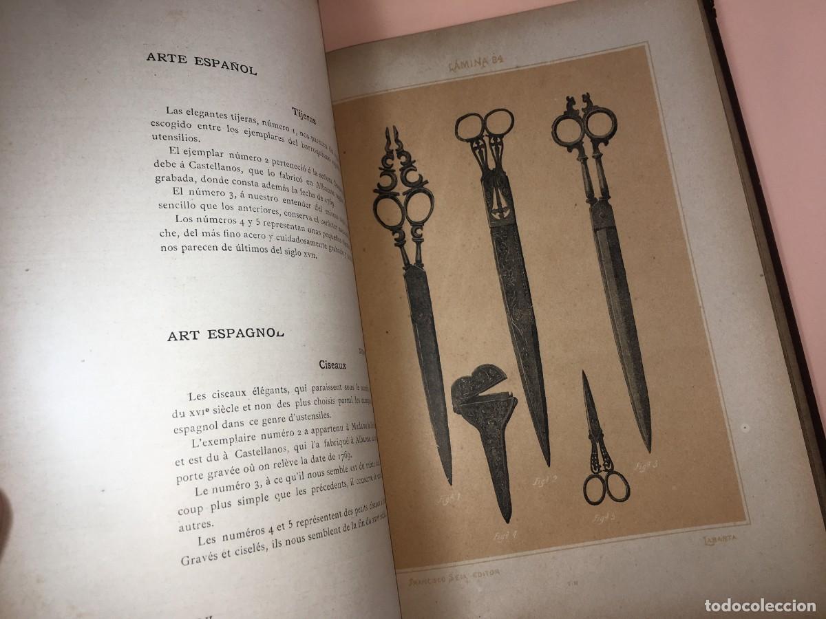 Libros antiguos: HIERROS ARTISTICOS - LUIS LABARTA - TOMO II - Foto 7