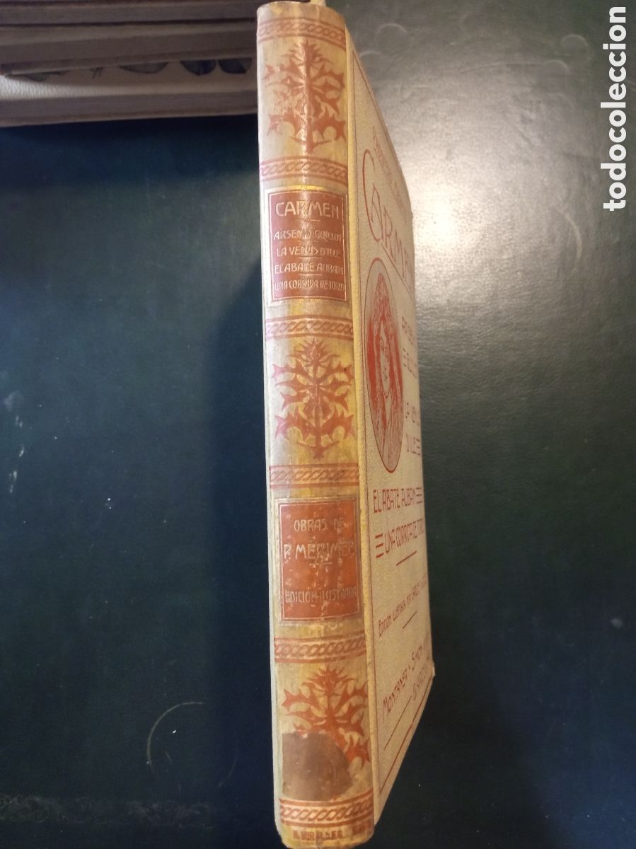 Libros antiguos: Carmen - Pr&oacute;spero M&eacute;rim&eacute;e MONTANER Y SIMON - Foto 2