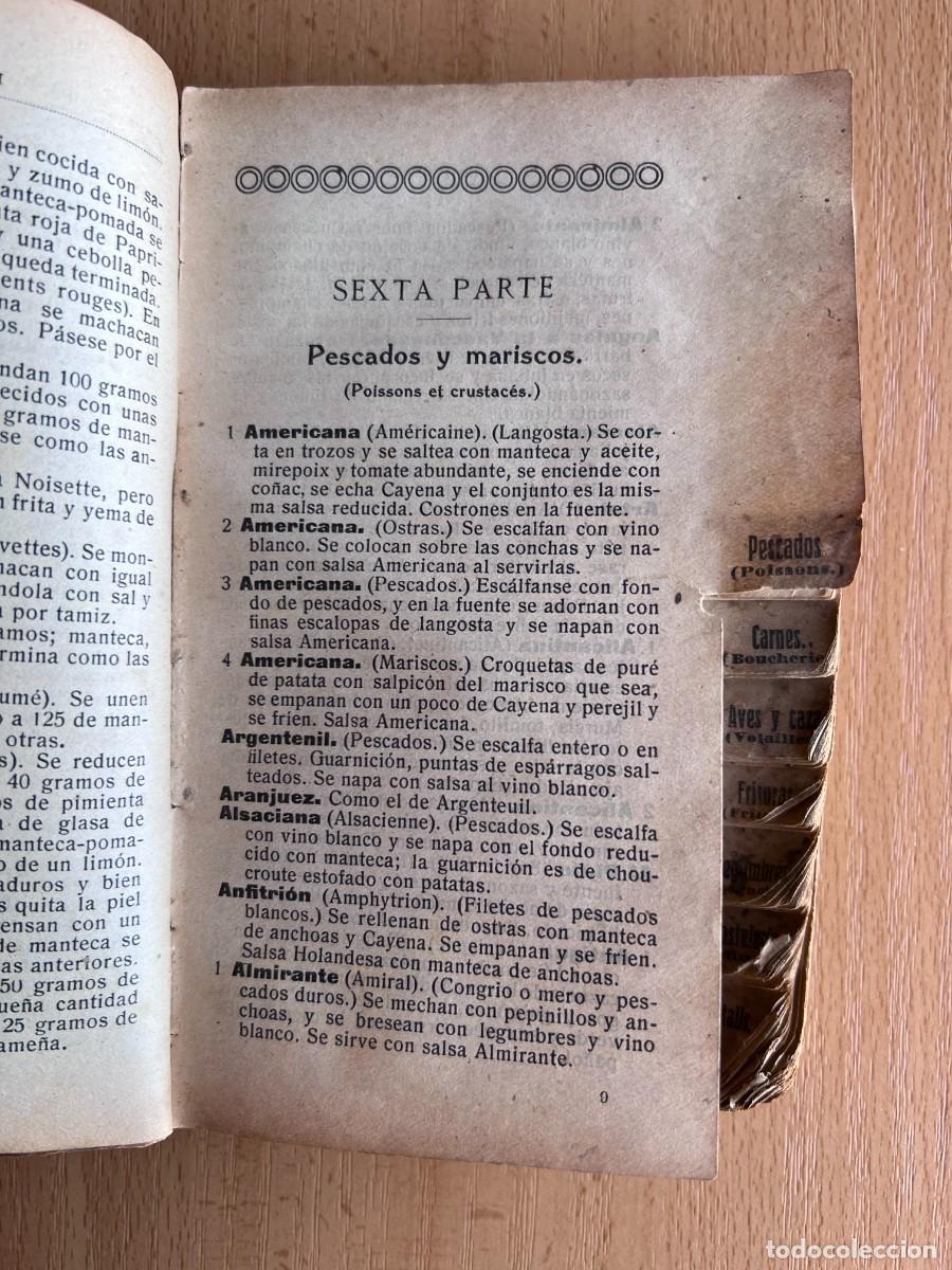 Libros antiguos: LA GUIA DEL GASTRONOMO Y DEL MAITRE D&acute;HOTEL - Foto 6