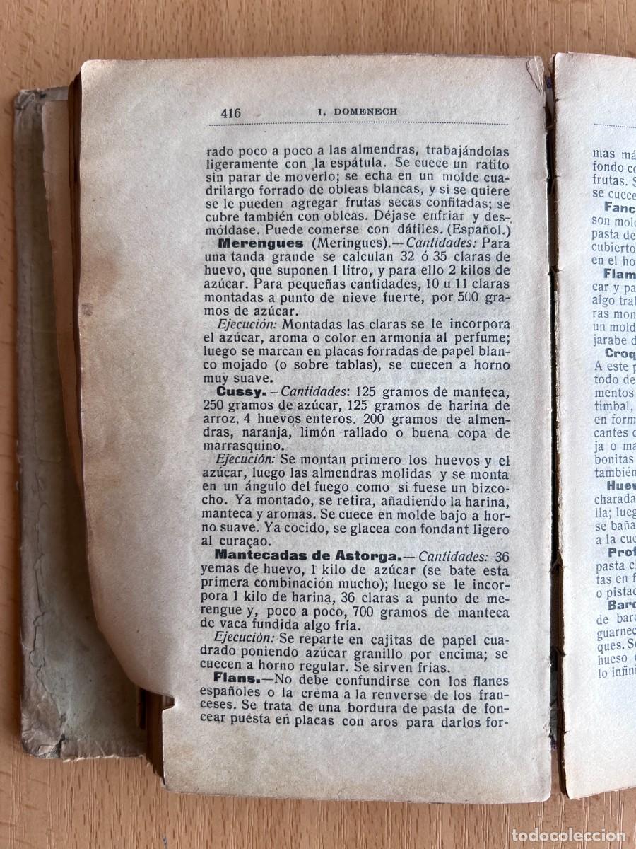 Libros antiguos: LA GUIA DEL GASTRONOMO Y DEL MAITRE D&acute;HOTEL - Foto 9