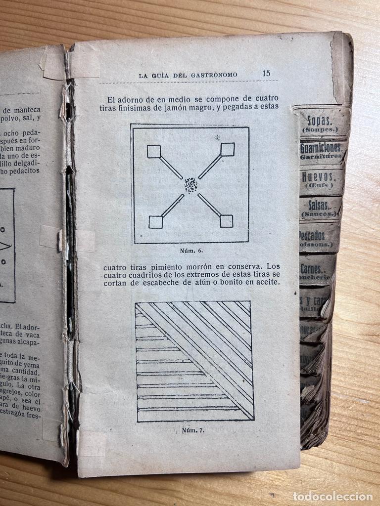 Libros antiguos: LA GUIA DEL GASTRONOMO Y DEL MAITRE D&acute;HOTEL - Foto 4