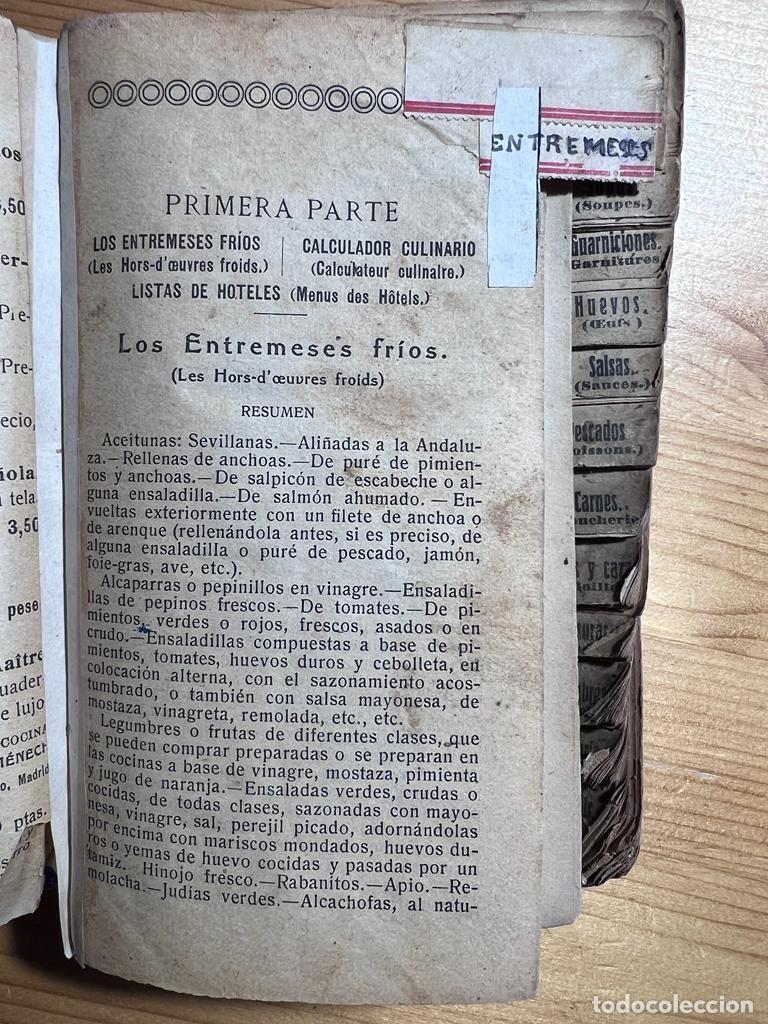 Libros antiguos: LA GUIA DEL GASTRONOMO Y DEL MAITRE D&acute;HOTEL - Foto 10