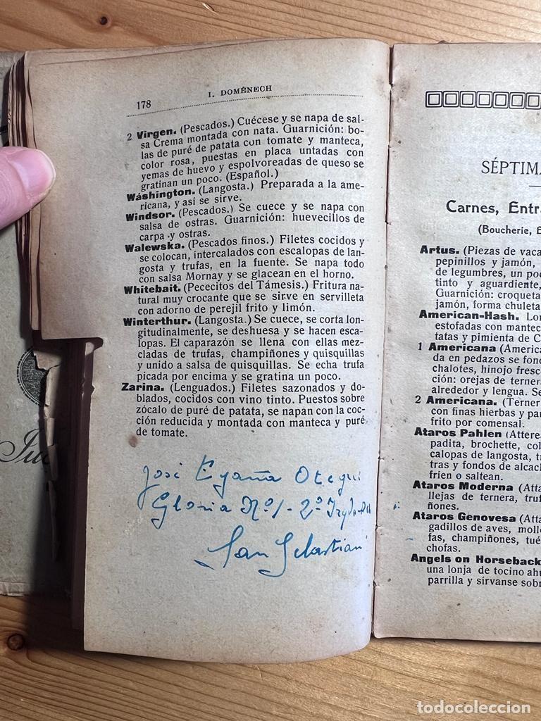 Libros antiguos: LA GUIA DEL GASTRONOMO Y DEL MAITRE D&acute;HOTEL - Foto 11