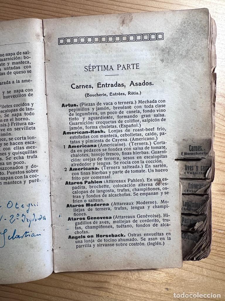 Libros antiguos: LA GUIA DEL GASTRONOMO Y DEL MAITRE D&acute;HOTEL - Foto 12