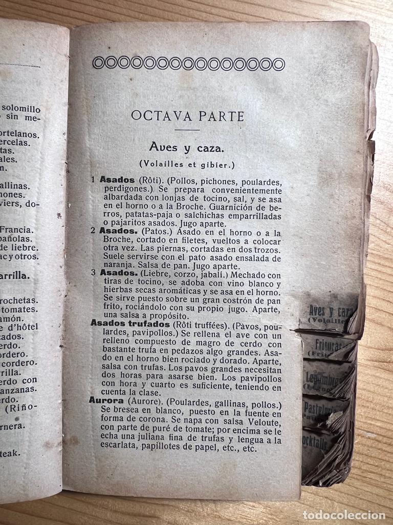 Libros antiguos: LA GUIA DEL GASTRONOMO Y DEL MAITRE D&acute;HOTEL - Foto 13