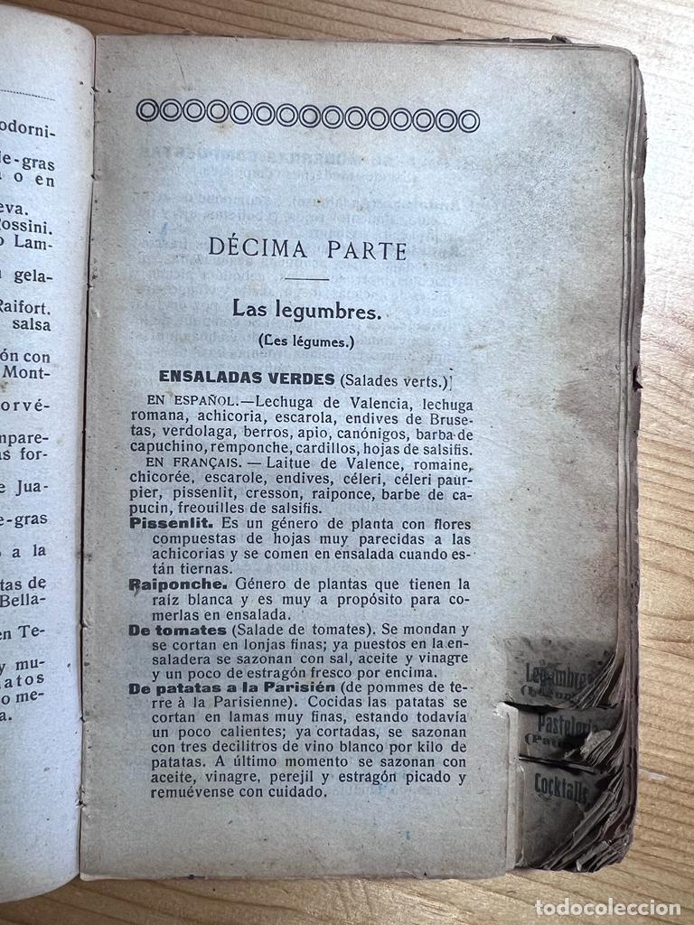 Libros antiguos: LA GUIA DEL GASTRONOMO Y DEL MAITRE D&acute;HOTEL - Foto 15
