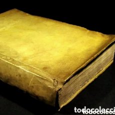 Libros antiguos: AÑO 1678 MICHAELE VIVIEN PLENO PERGAMINO DE ÉPOCA 340 AÑOS DE ANTIGÜEDAD PARÍS TERTULLIANUS