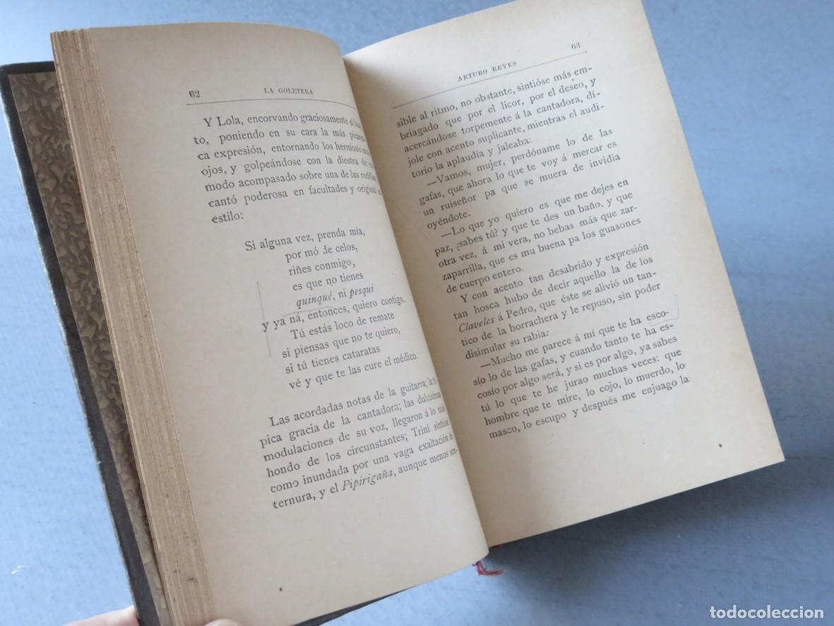 Libros antiguos: LA GOLETERA. ARTURO REYES. MADRID 1901 - Foto 4