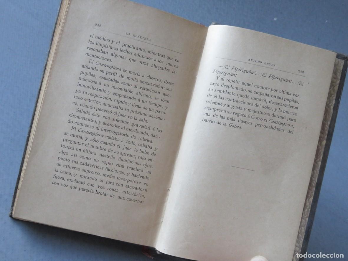 Libros antiguos: LA GOLETERA. ARTURO REYES. MADRID 1901 - Foto 5