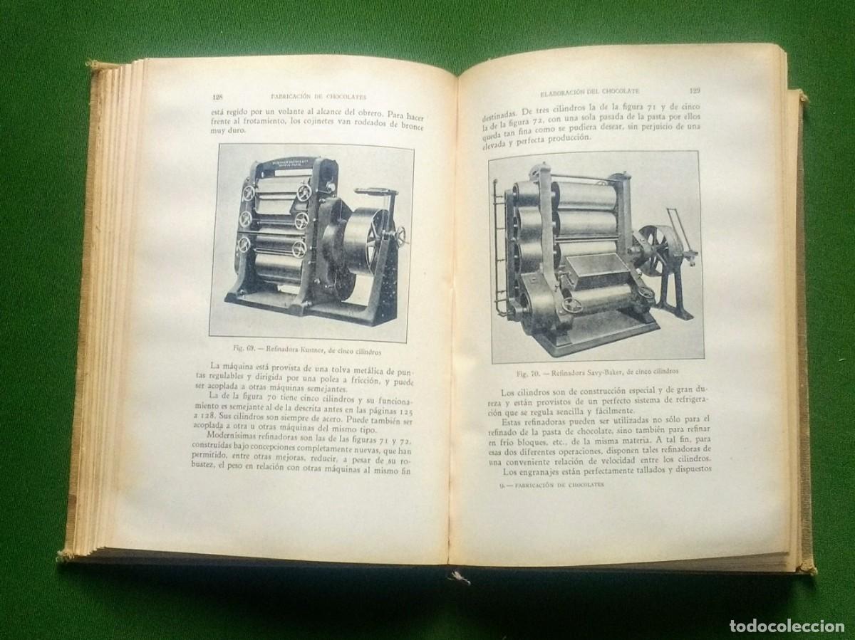 Libros antiguos: FABRICACI&Oacute;N DE CHOCOLATES - M. VIDAL - 1&ordf; EDICI&Oacute;N 1935. - Foto 3