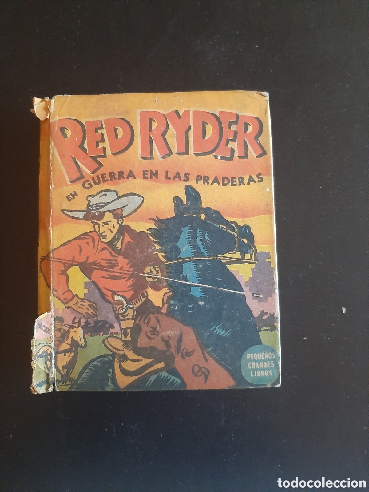 Libros antiguos: Peque&ntilde;os grandes libros edit abril Red Rider - Foto 1