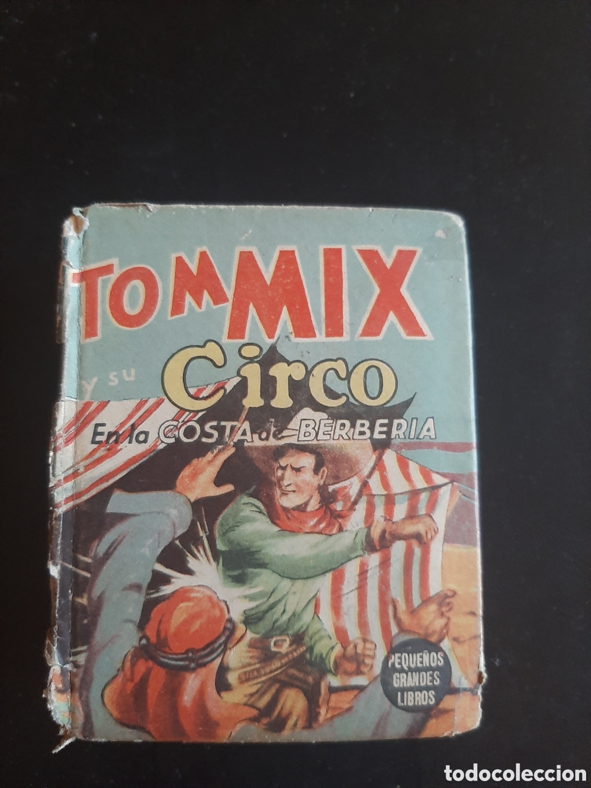Libros antiguos: Peque&ntilde;os grandes libros edit abril Tom Mix - Foto 1