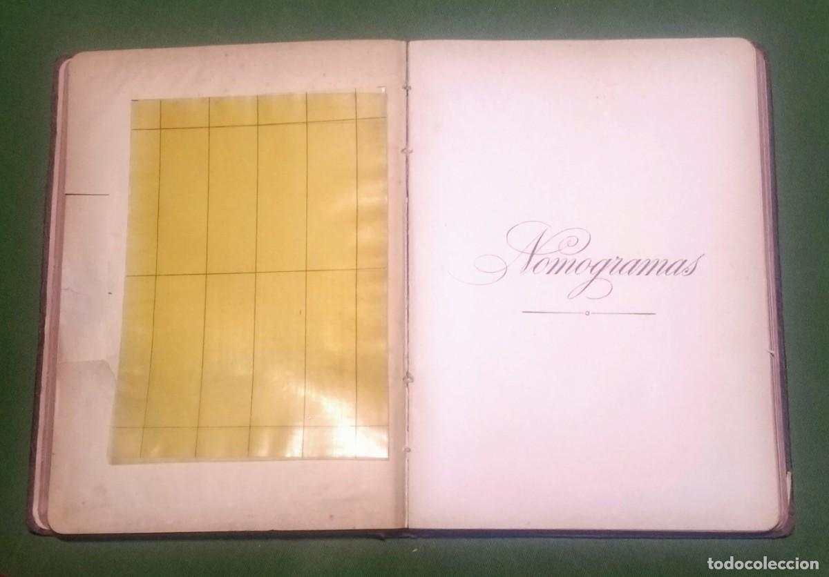 Libros antiguos: NOMOGRAMAS DEL INGENIERO - R. SECO DE LA GARZA - 1907 - Foto 3