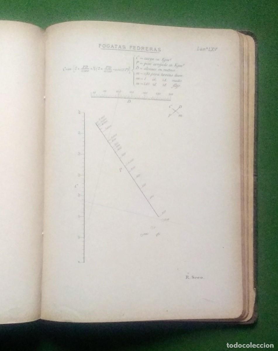 Libros antiguos: NOMOGRAMAS DEL INGENIERO - R. SECO DE LA GARZA - 1907 - Foto 5