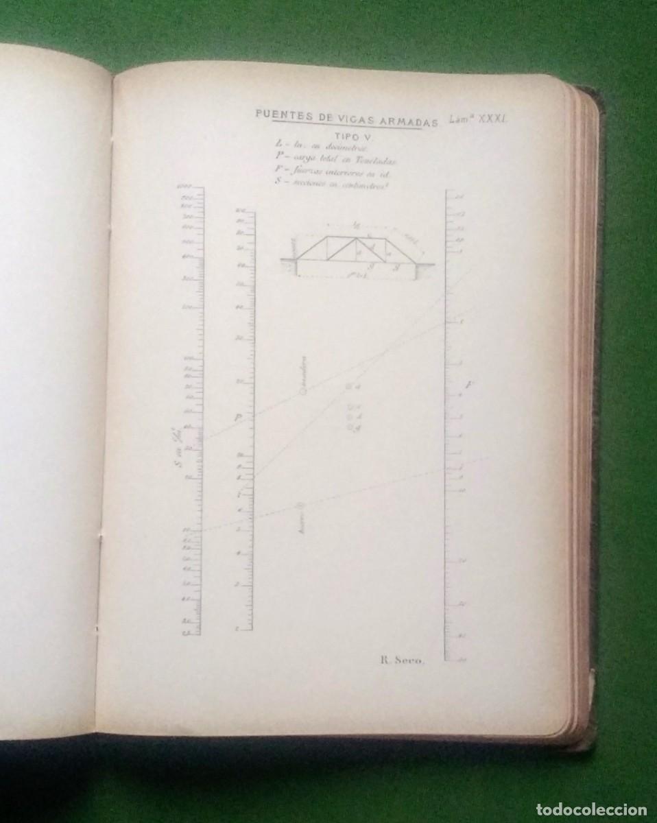 Libros antiguos: NOMOGRAMAS DEL INGENIERO - R. SECO DE LA GARZA - 1907 - Foto 6