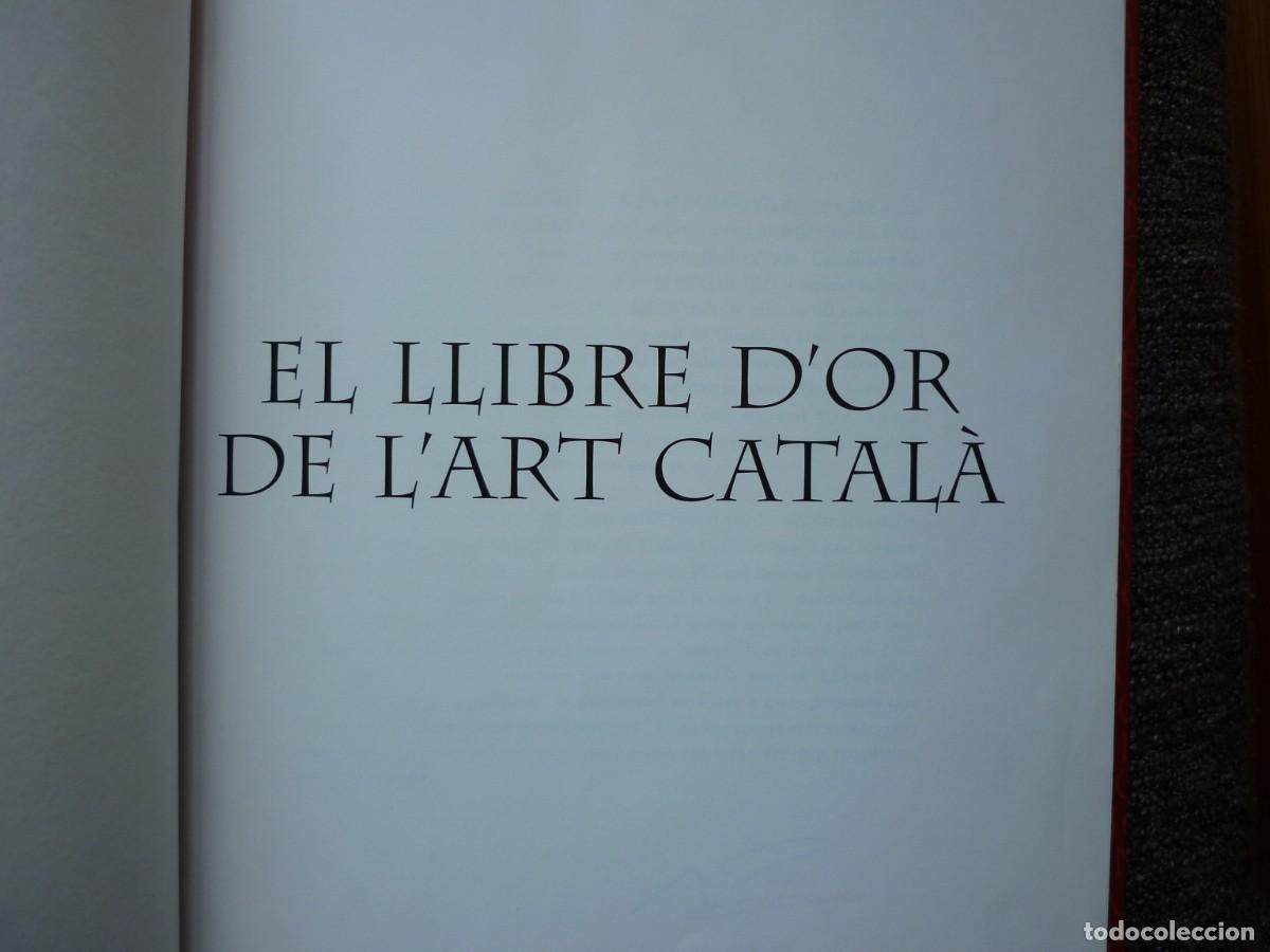 Libros antiguos: EL LLIBRE DOR DE LART CATALA - Foto 3