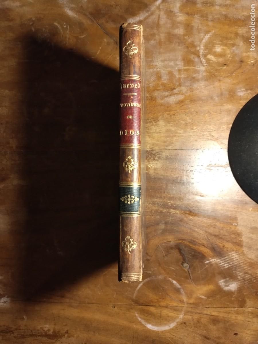 Libros antiguos: Providencia de Dios Quevedo 1882 - Foto 1