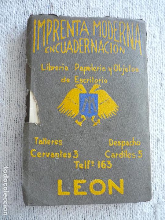 Libros antiguos: GUIA ARTISTICA OFICIAL DE LEON 1925 - Foto 2