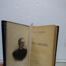 Libros antiguos: 1901. JUAN VALERA DE LA REAL ACADEMIA ESPAÑOLA. PEPITA JIMÉNEZ. 16º EDICIÓN. MADRID LIBR FERNANDO FÉ