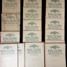 Libros antiguos: BARCELONA ARTISTICA. CESAR MARTINELL FASCICULOS 1,2,3. ED VIDAL. 1932