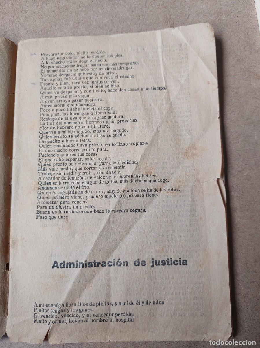 Libros antiguos: Refranero espa&ntilde;ol - Foto 2