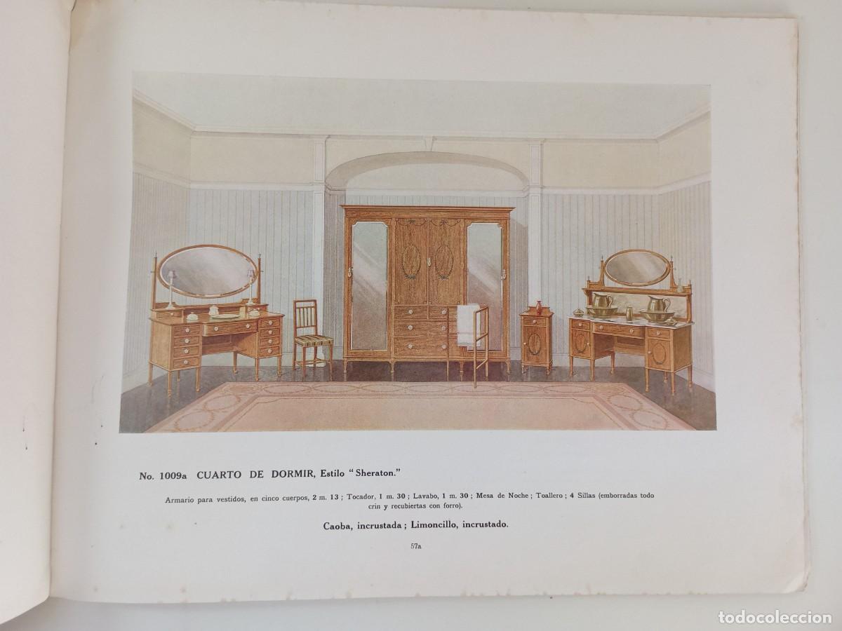 Libros antiguos: Dise&ntilde;os de muebles Harris Lebus - Cat&aacute;logo 1912 - Foto 6