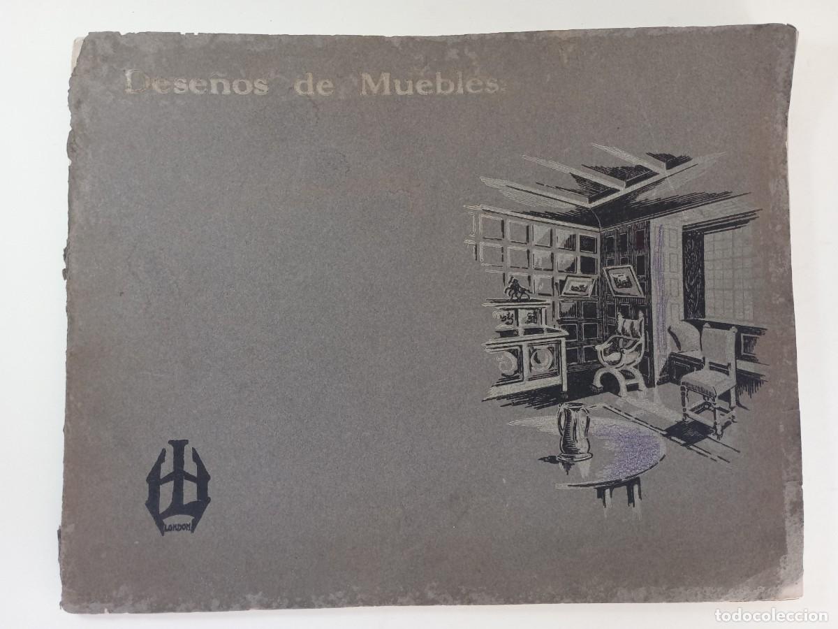 Libros antiguos: Dise&ntilde;os de muebles Harris Lebus - Cat&aacute;logo 1912 - Foto 9