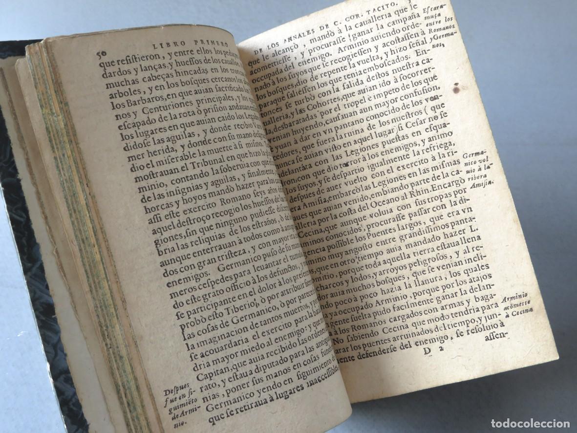 Libros antiguos: LAS OBRAS DE C. CORNELIO TACITO. ANVERS 1619. - Foto 6