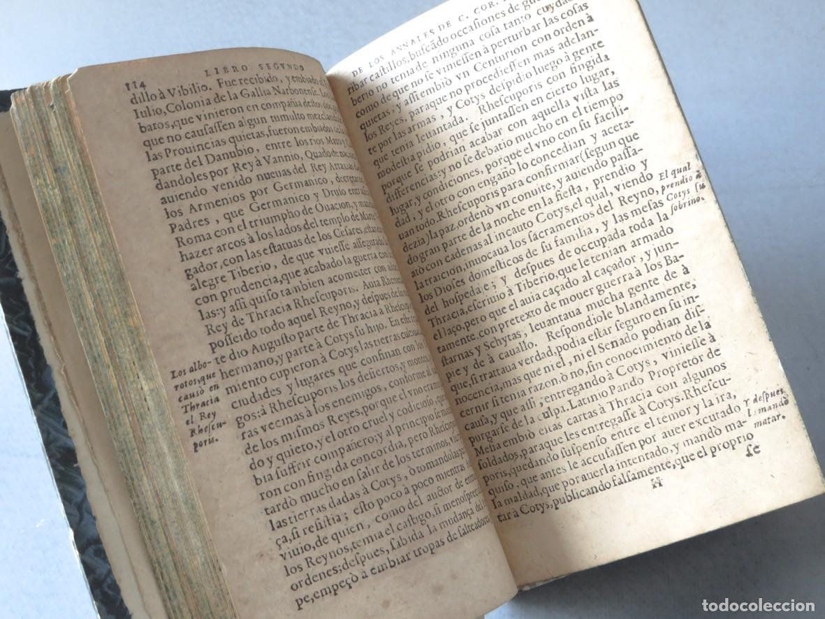 Libros antiguos: LAS OBRAS DE C. CORNELIO TACITO. ANVERS 1619. - Foto 7
