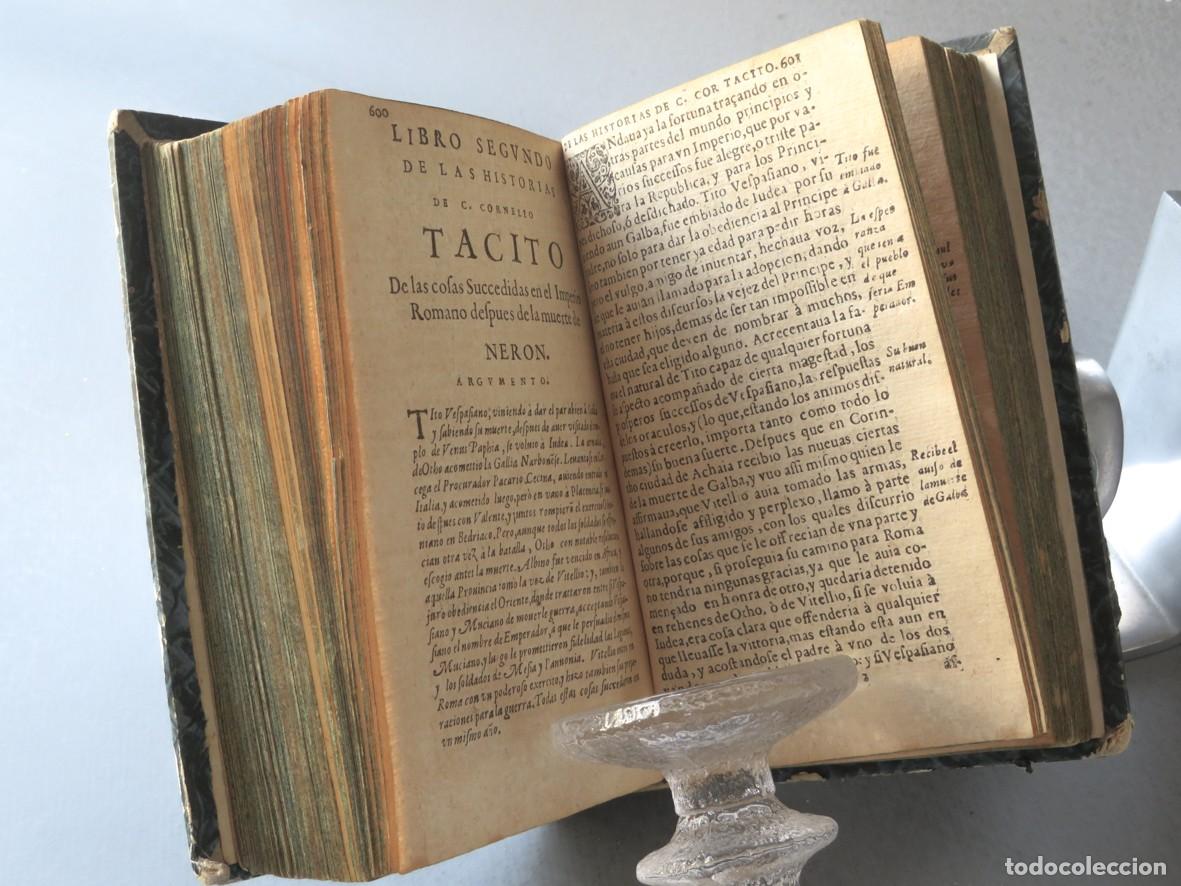 Libros antiguos: LAS OBRAS DE C. CORNELIO TACITO. ANVERS 1619. - Foto 8