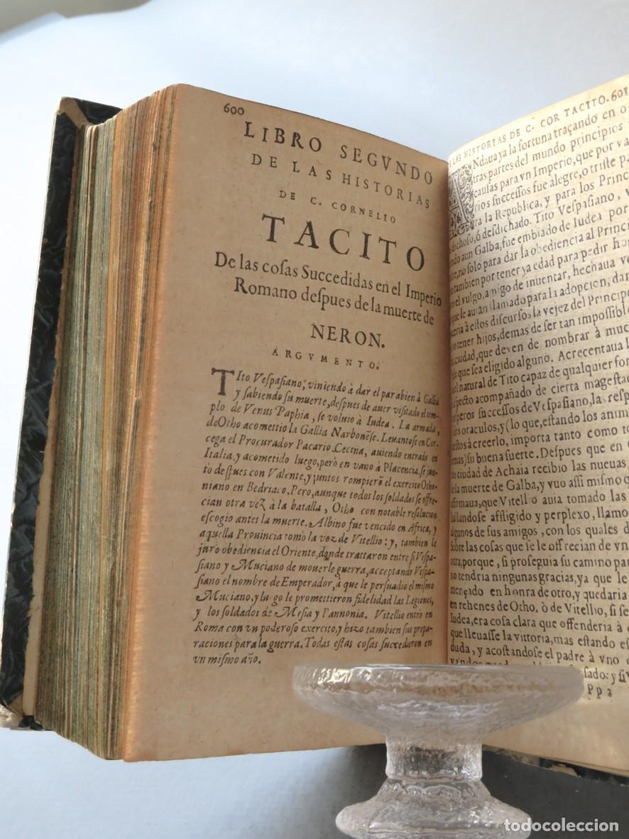 Libros antiguos: LAS OBRAS DE C. CORNELIO TACITO. ANVERS 1619. - Foto 9