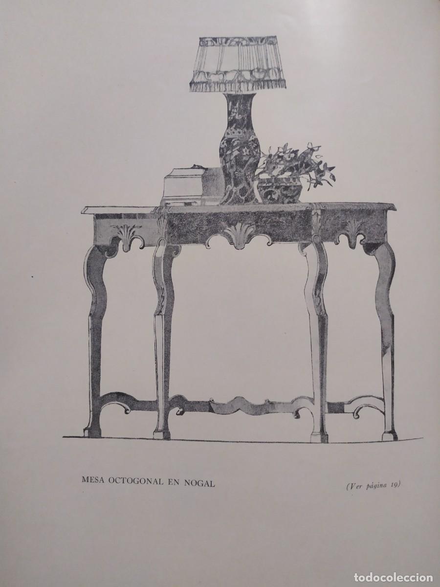 Libros antiguos: 1929. Proyectos de mobiliario y decoraci&oacute;n ingleses. Hildesley. - Foto 12
