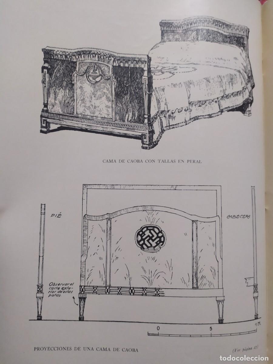 Libros antiguos: 1929. Proyectos de mobiliario y decoraci&oacute;n ingleses. Hildesley. - Foto 14