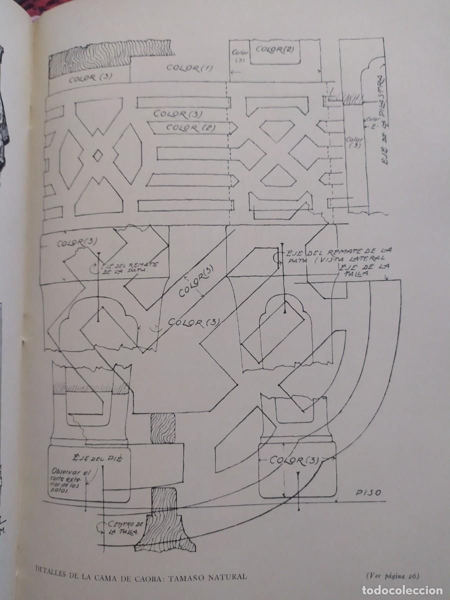Libros antiguos: 1929. Proyectos de mobiliario y decoraci&oacute;n ingleses. Hildesley. - Foto 15